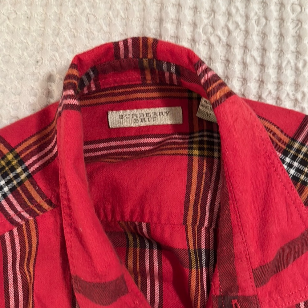 Burberry medium size shirt wore once